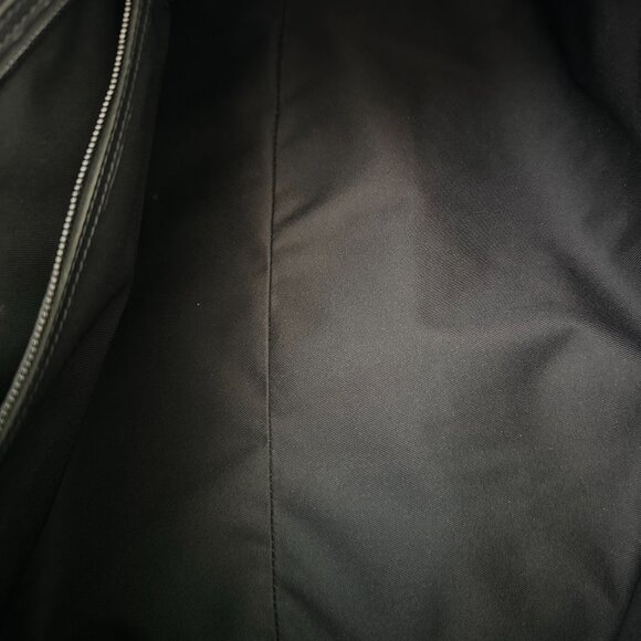 Louis Vuitton Black Monogram Tuffetage Keepall - Picture 6 of 7